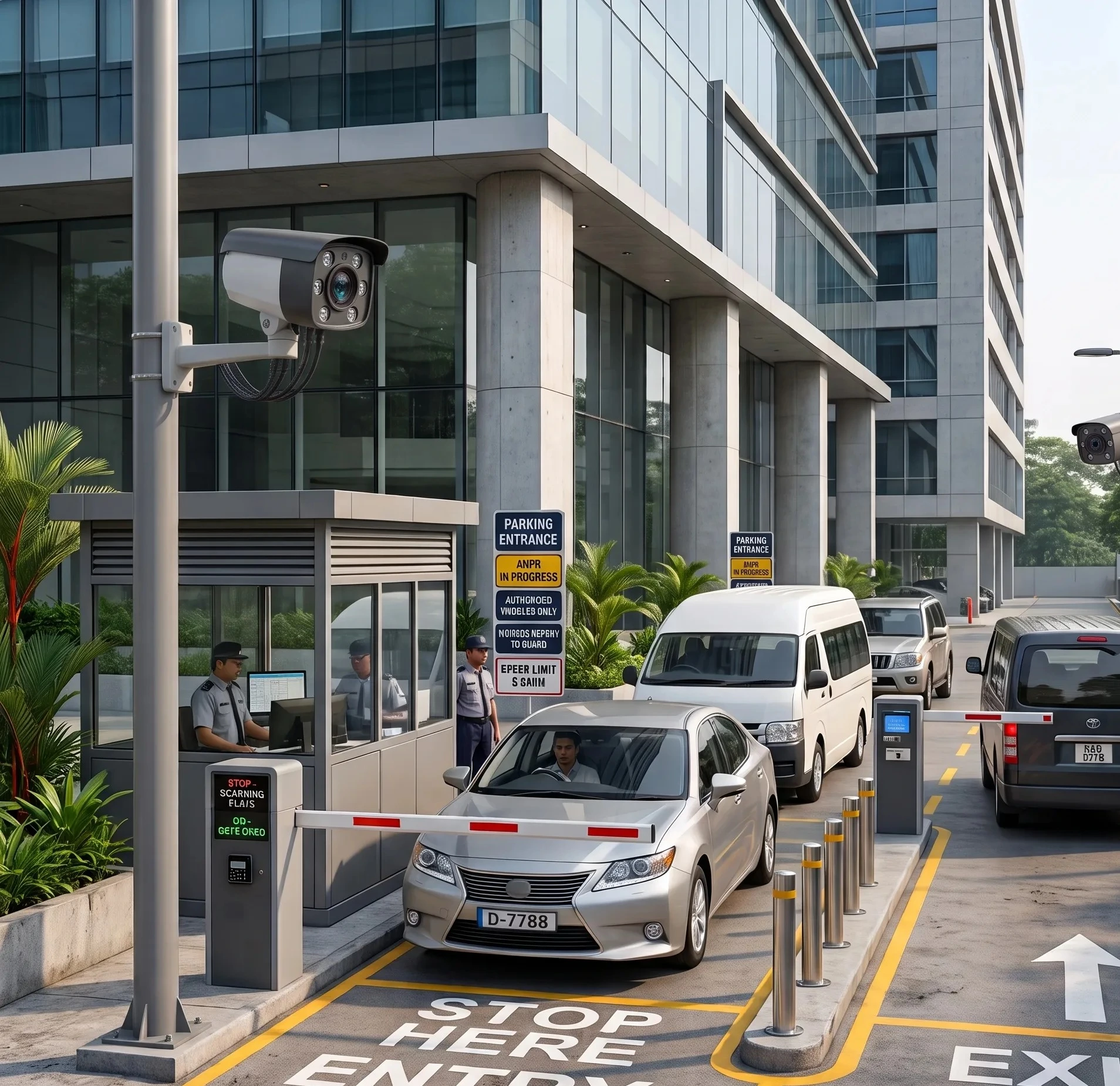 Smart Residential Area & Housing Society Gates